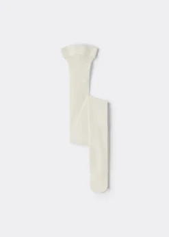 Collant fille en micro-résille