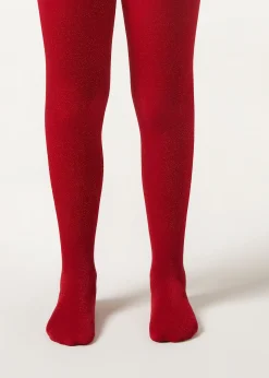 Collant Opaque 70 Deniers Pailleté pour Fille