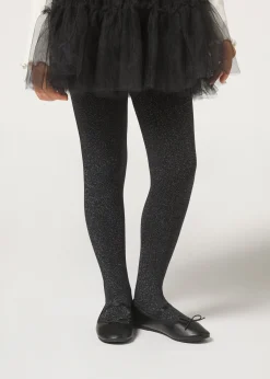 Collant polaire avec paillettes fille
