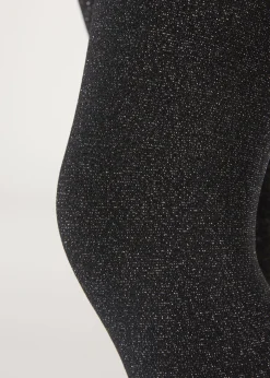 Collant polaire avec paillettes fille