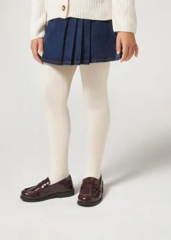 Collants opaques fille 50 deniers
