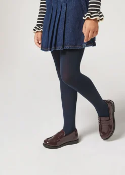 Collants opaques fille 50 deniers