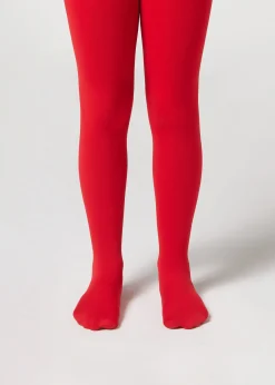 Collants opaques fille 50 deniers