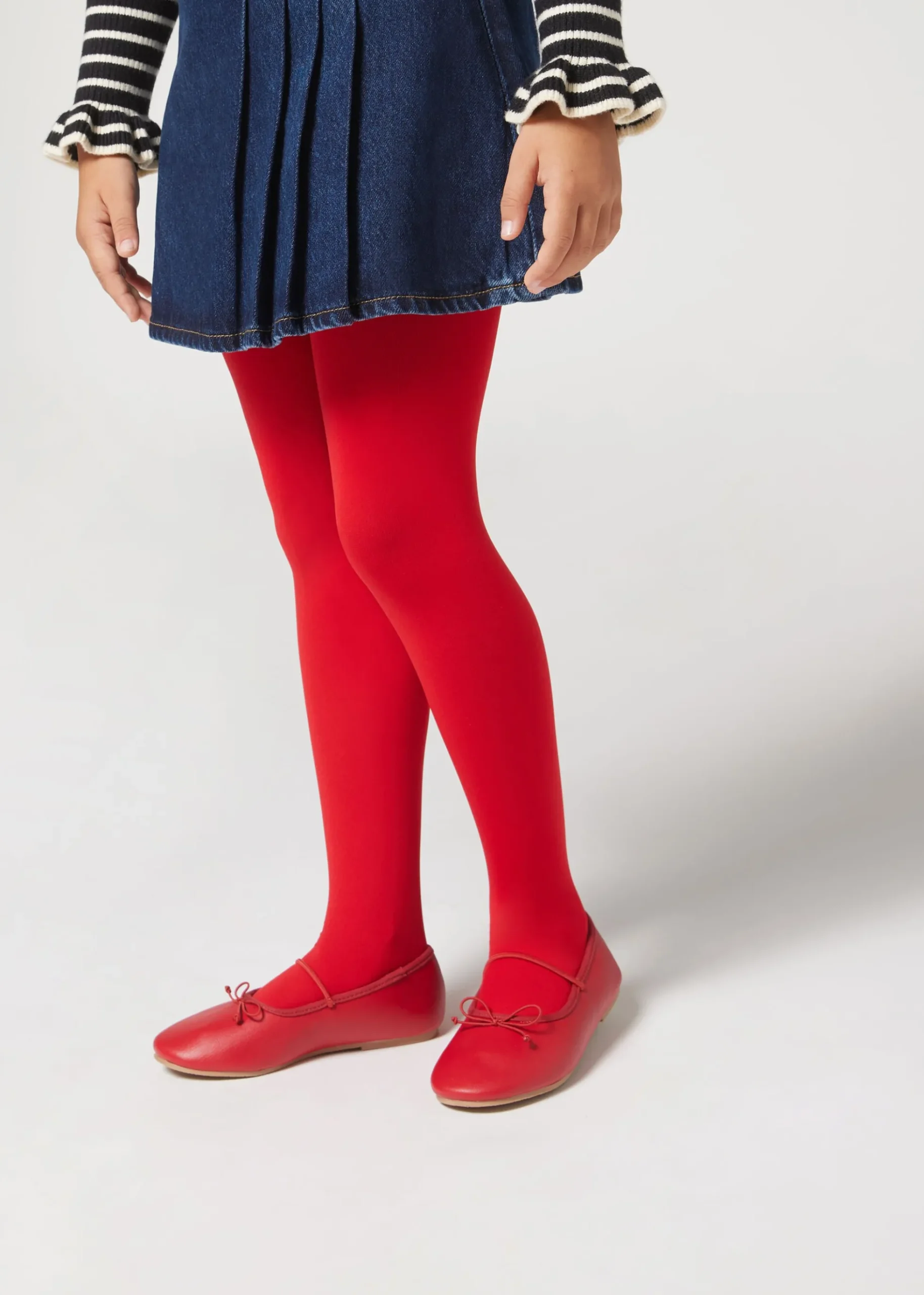 Collants opaques fille 50 deniers