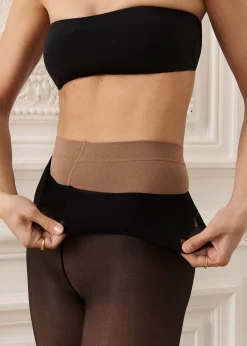 Collant thermique effet voile
