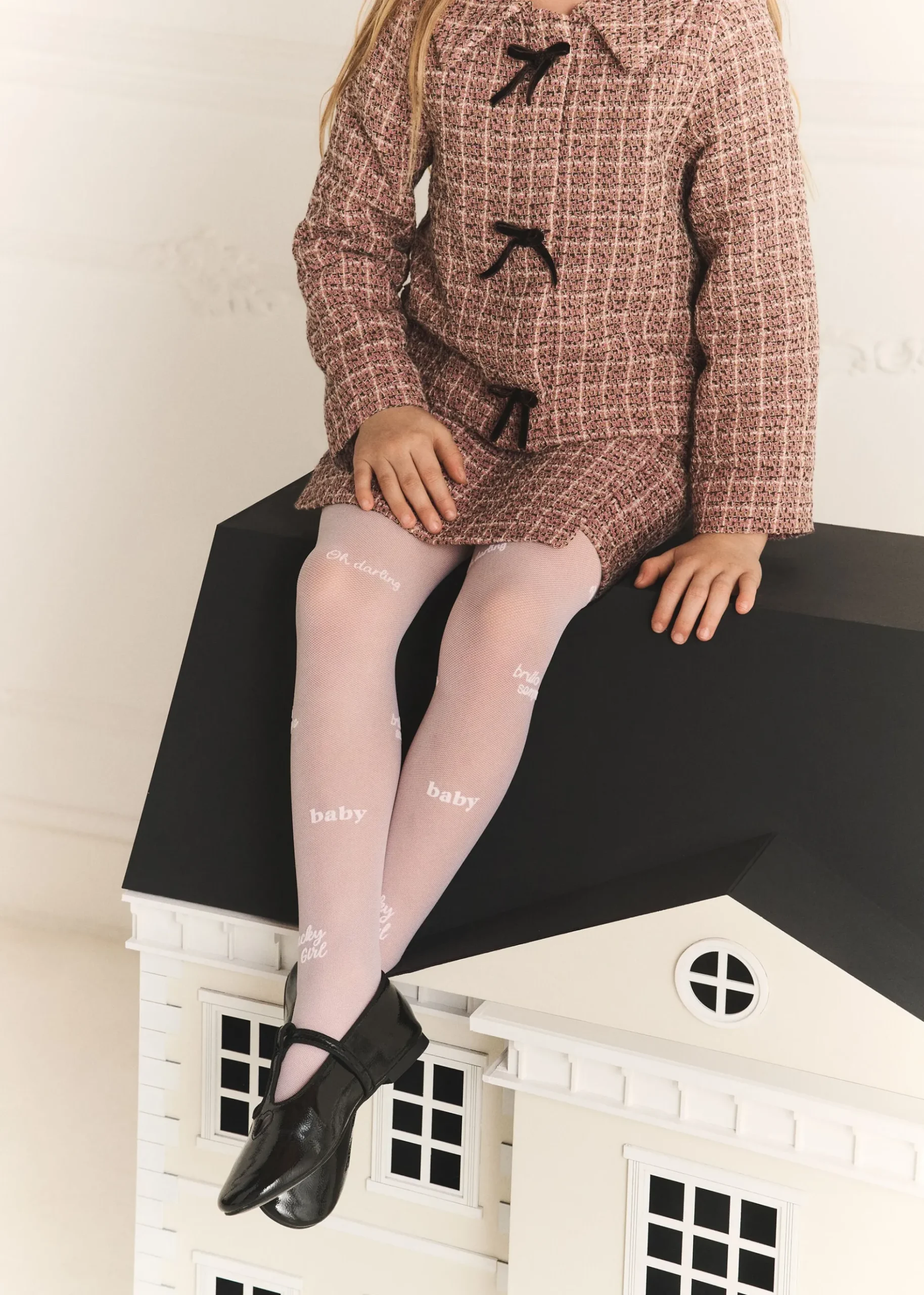 Collant voile élégant pour fille
