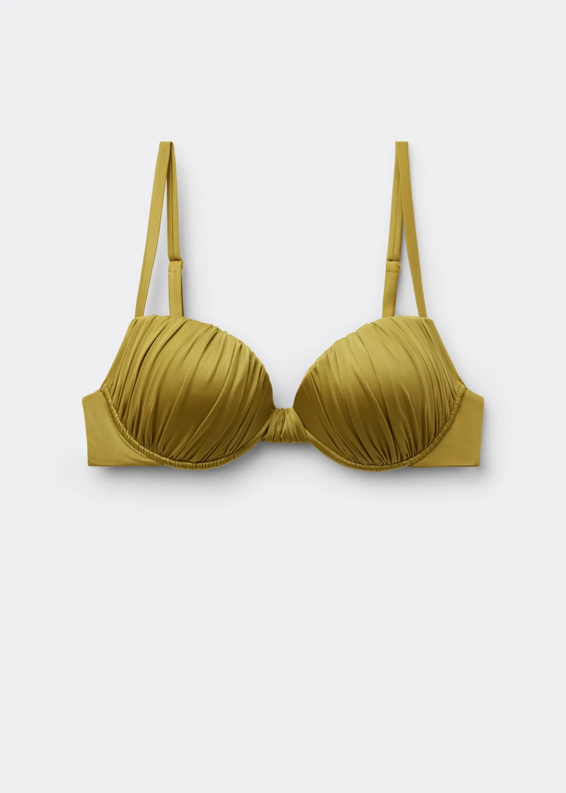 Haut de Bikini Push-Up Rembourré Shiny Satin
