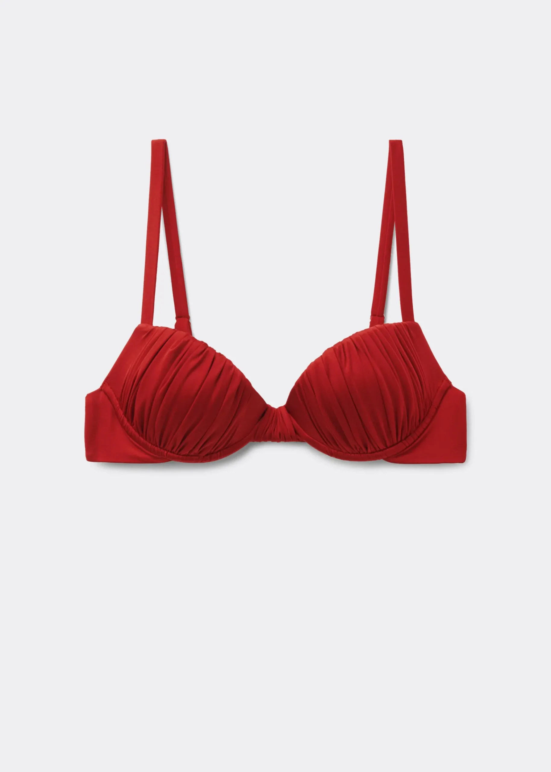 Haut de Bikini Push-Up Rembourré Shiny Satin