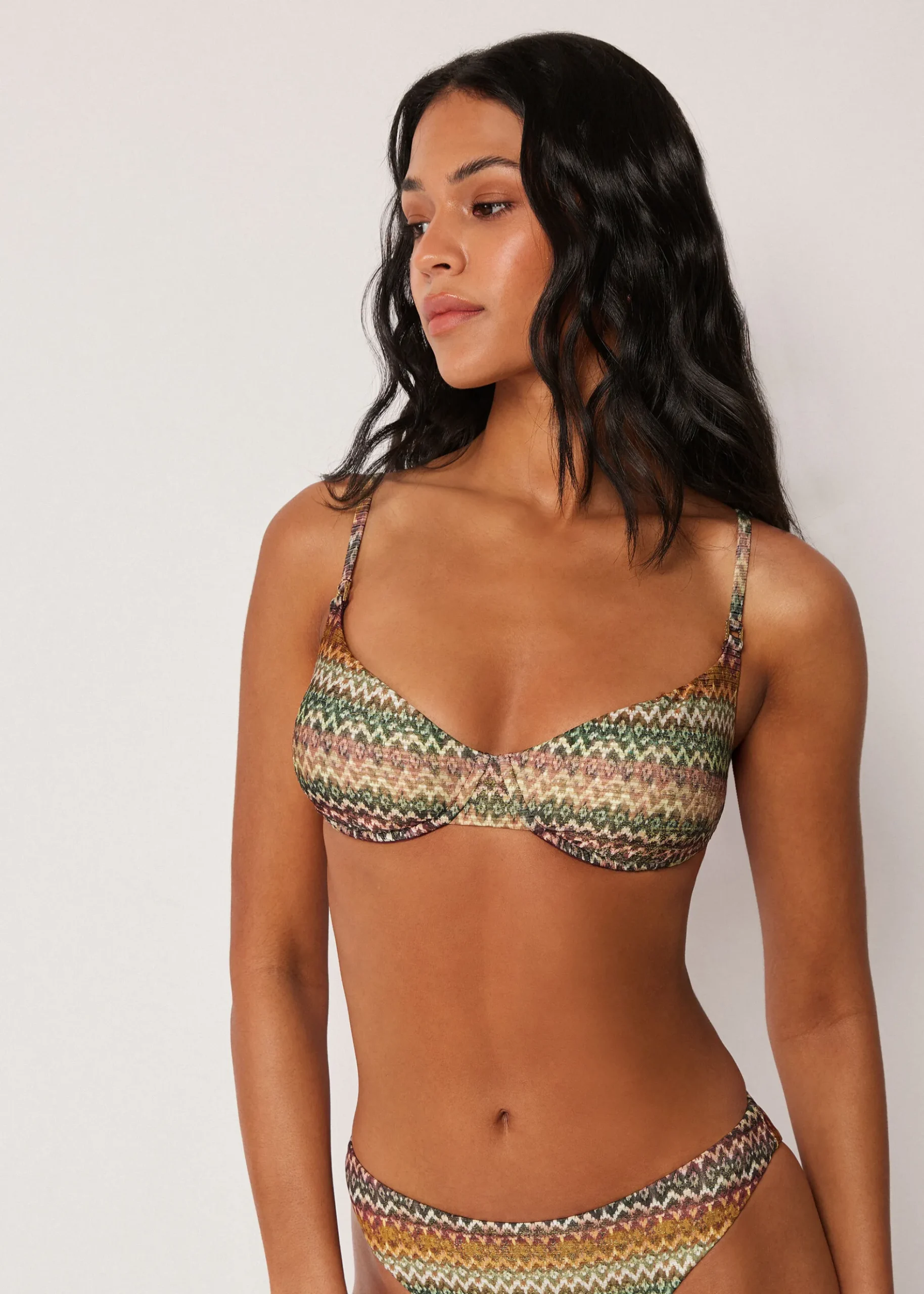 Haut de maillot balconnet Elegant Ethnic