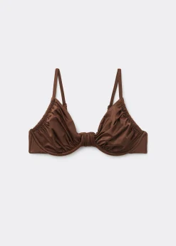Haut de Maillot Balconnet Shiny Satin