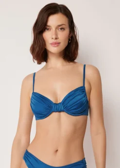 Haut de Maillot Balconnet Shiny Satin