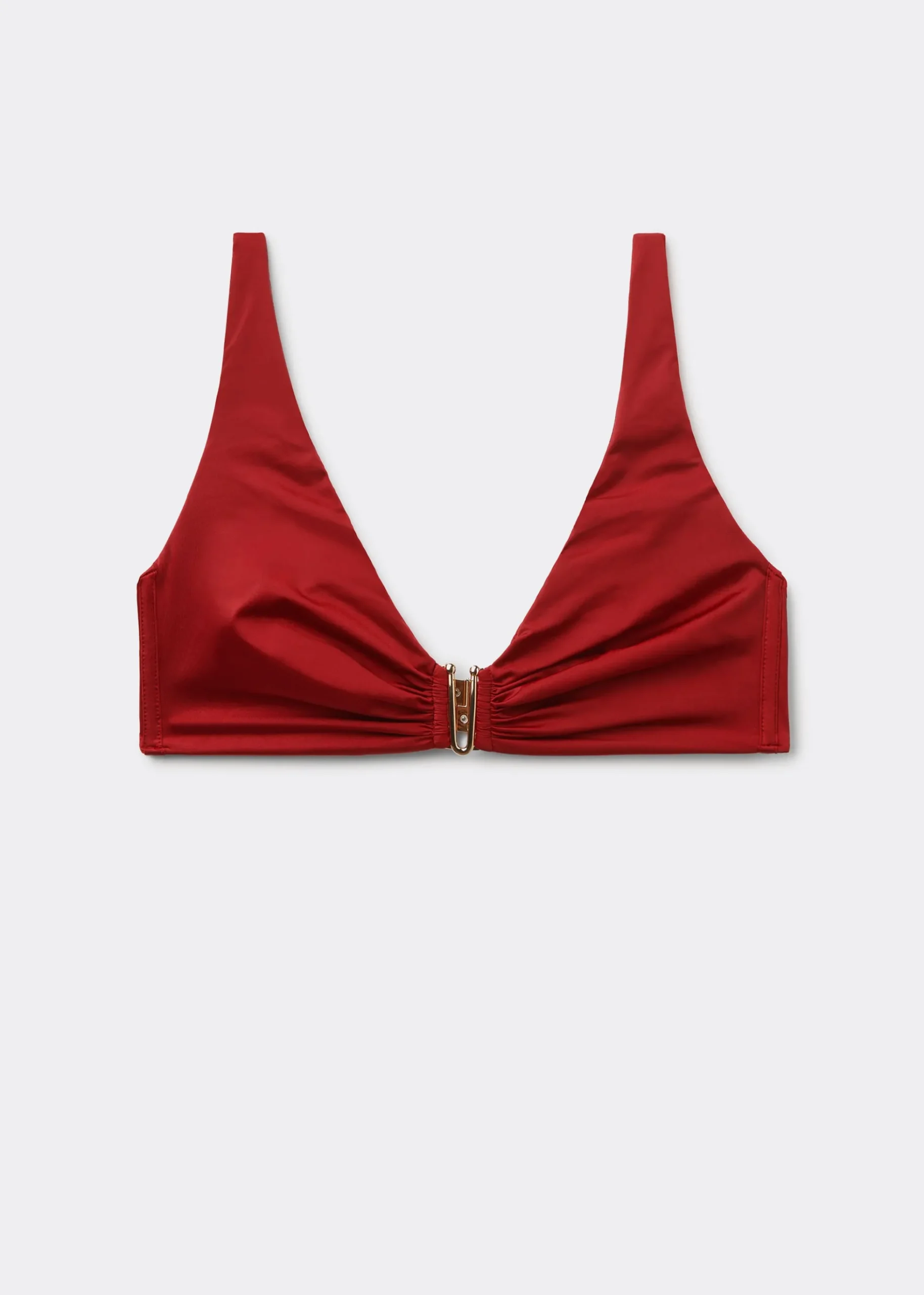 Haut de Maillot Brassière Shiny Satin