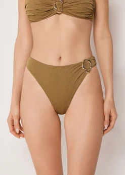 Haut de maillot brésilien taille haute Sophisticated Shine