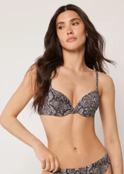 Haut de Maillot de Bain Push Up Classic Snake
