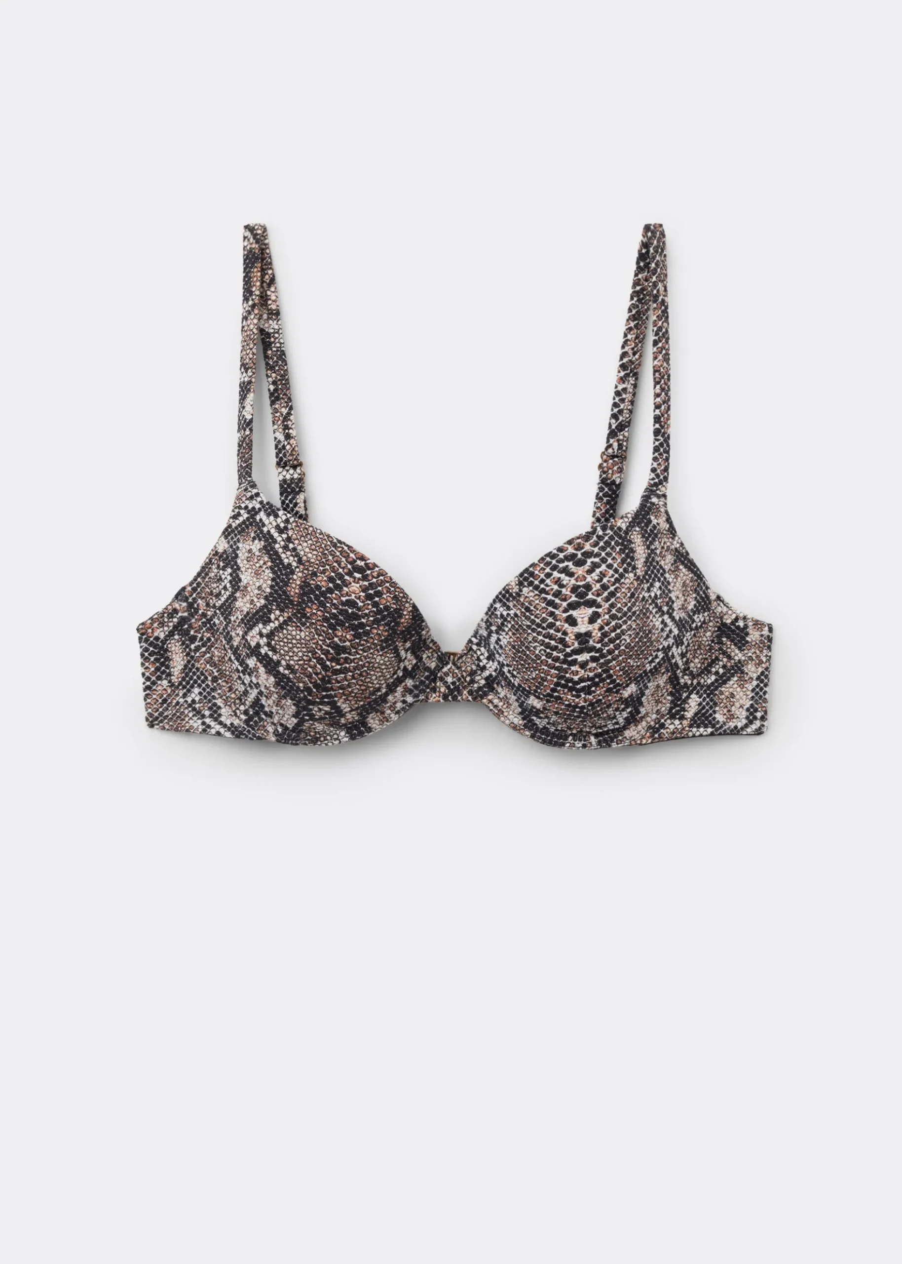 Haut de Maillot de Bain Push Up Classic Snake