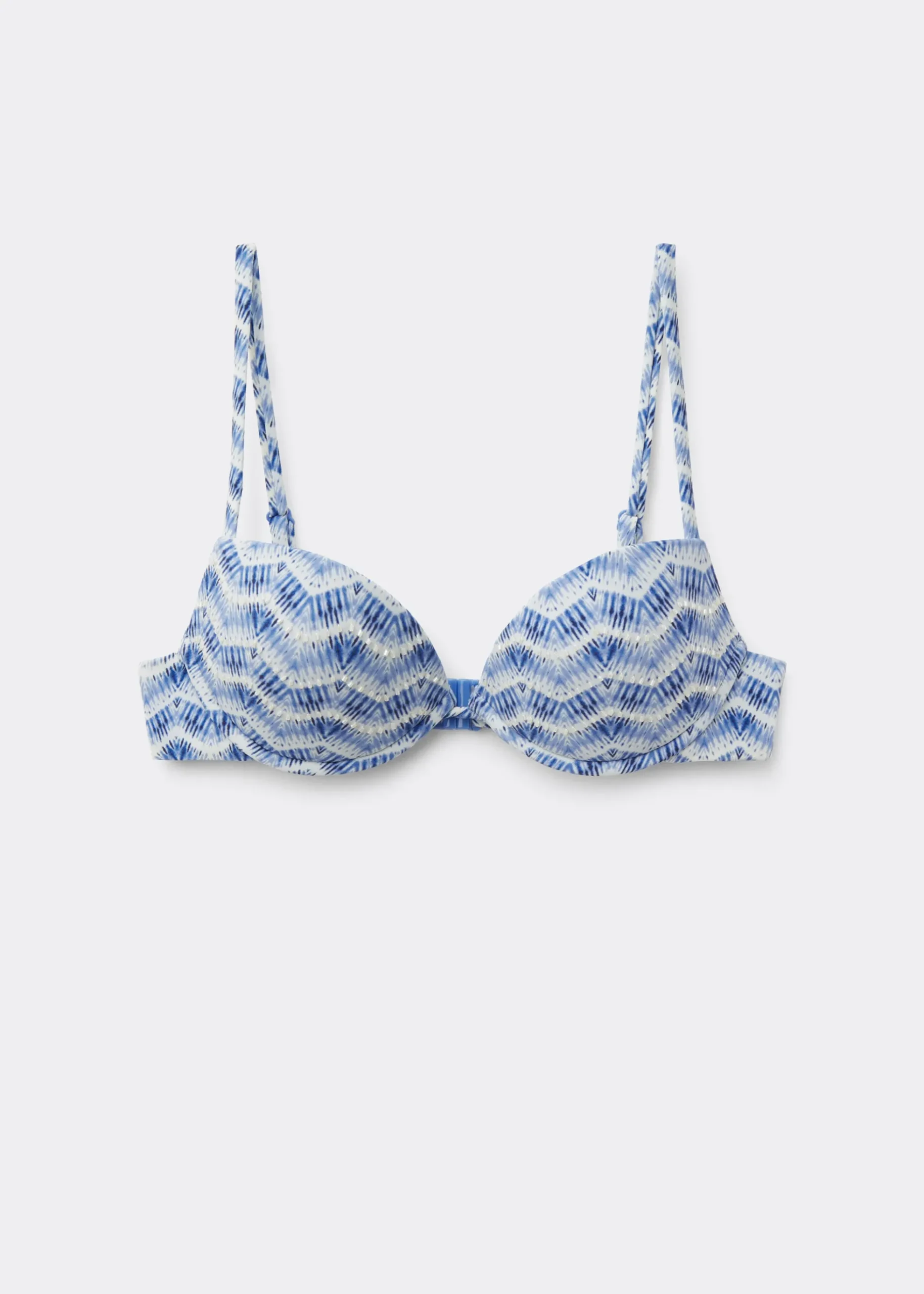 Haut de Maillot de Bain Push-Up Rembourré Water Reflection