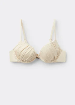 Haut de maillot push-up Shiny Satin