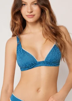 Haut de maillot triangle rembourré Sea Corals