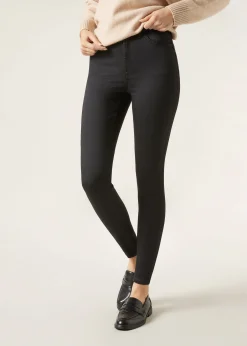 Jeans push-up skinny taille haute Soft Touch