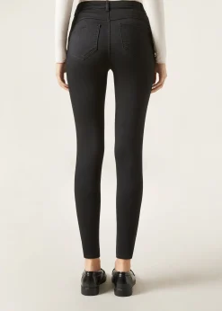 Jeans push-up skinny taille haute Soft Touch