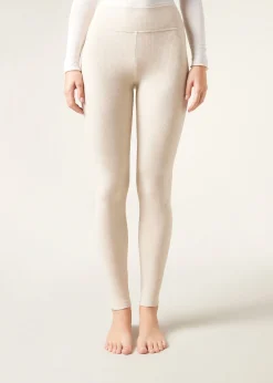 Legging avec cachemire