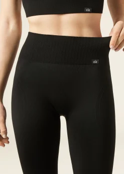 Legging à double scrunch