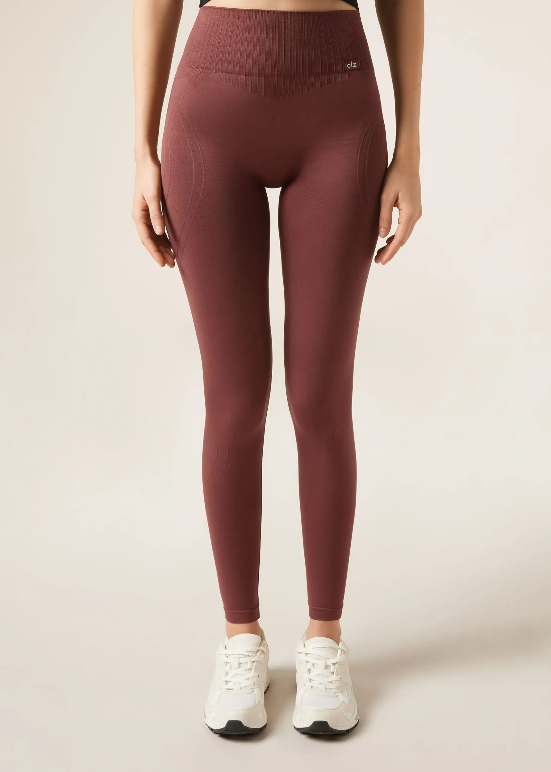 Legging à double scrunch