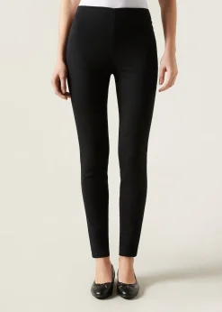 Leggings en denim skinny taille haute