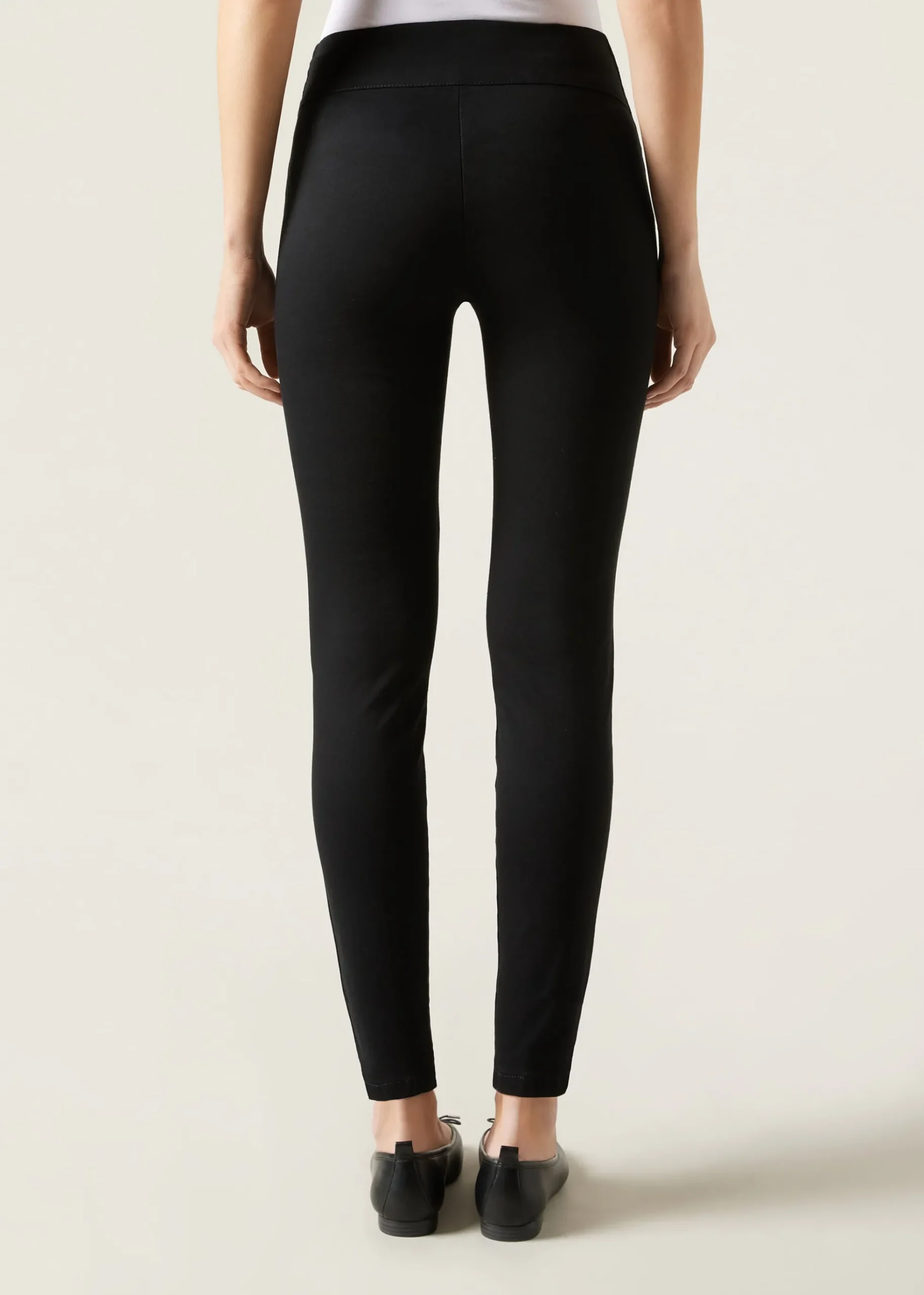 Leggings en denim skinny taille haute