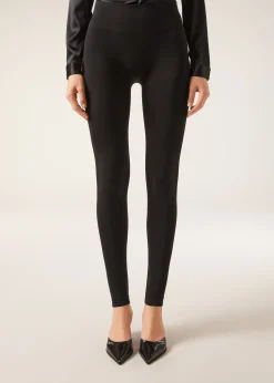Leggings ultra-opaques en microfibre