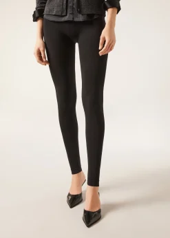 Leggings ultra-opaques en microfibre