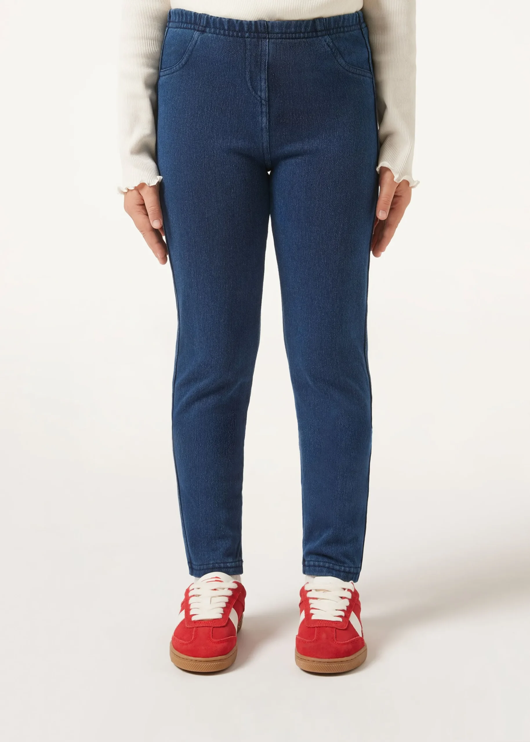 Legging Thermique en Jean pour Fille