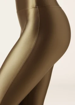 Legging ultra brillant satiné