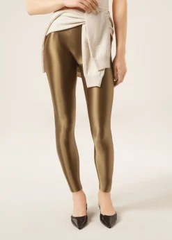 Legging ultra brillant satiné
