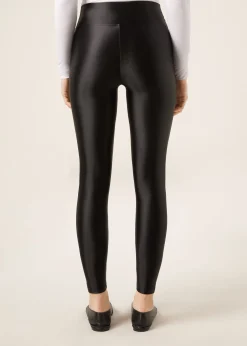 Legging ultra brillant satiné