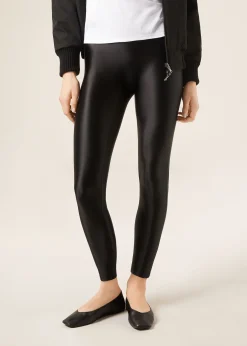 Legging ultra brillant satiné
