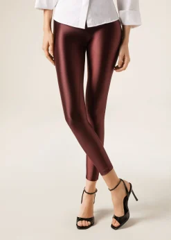 Legging ultra brillant satiné