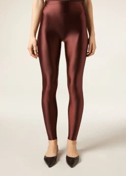 Legging ultra brillant satiné