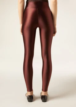 Legging ultra brillant satiné