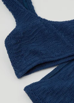 Maillot de bain deux pièces fille Crinkle Waves