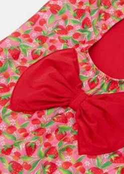 Maillot de bain une pièce fille Strawberry Party