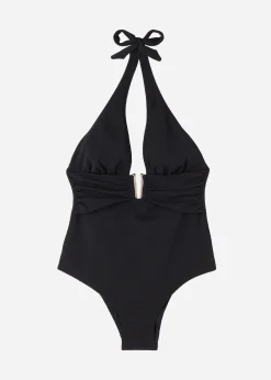 Maillot une pièce texturé décolleté Classic Piquet