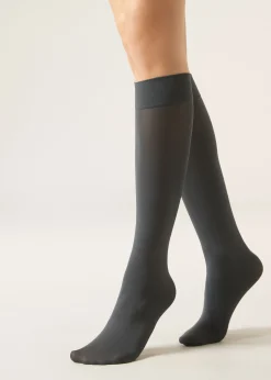 Mi-Bas Opaques 60 Deniers en Microfibre