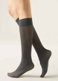 Mi-Bas Semi-Opaques 30 Deniers en Microfibre