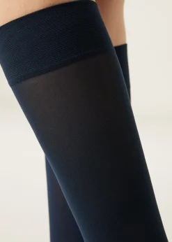 Mi-Bas Semi-Opaques 30 Deniers en Microfibre