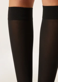 Mi-Bas Semi-Opaques 30 Deniers en Microfibre
