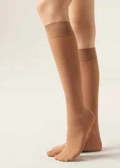Mi-Bas Semi-Opaques 30 Deniers en Microfibre