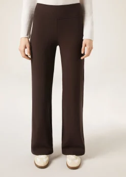 Pantalon Palazzo avec Cachemire