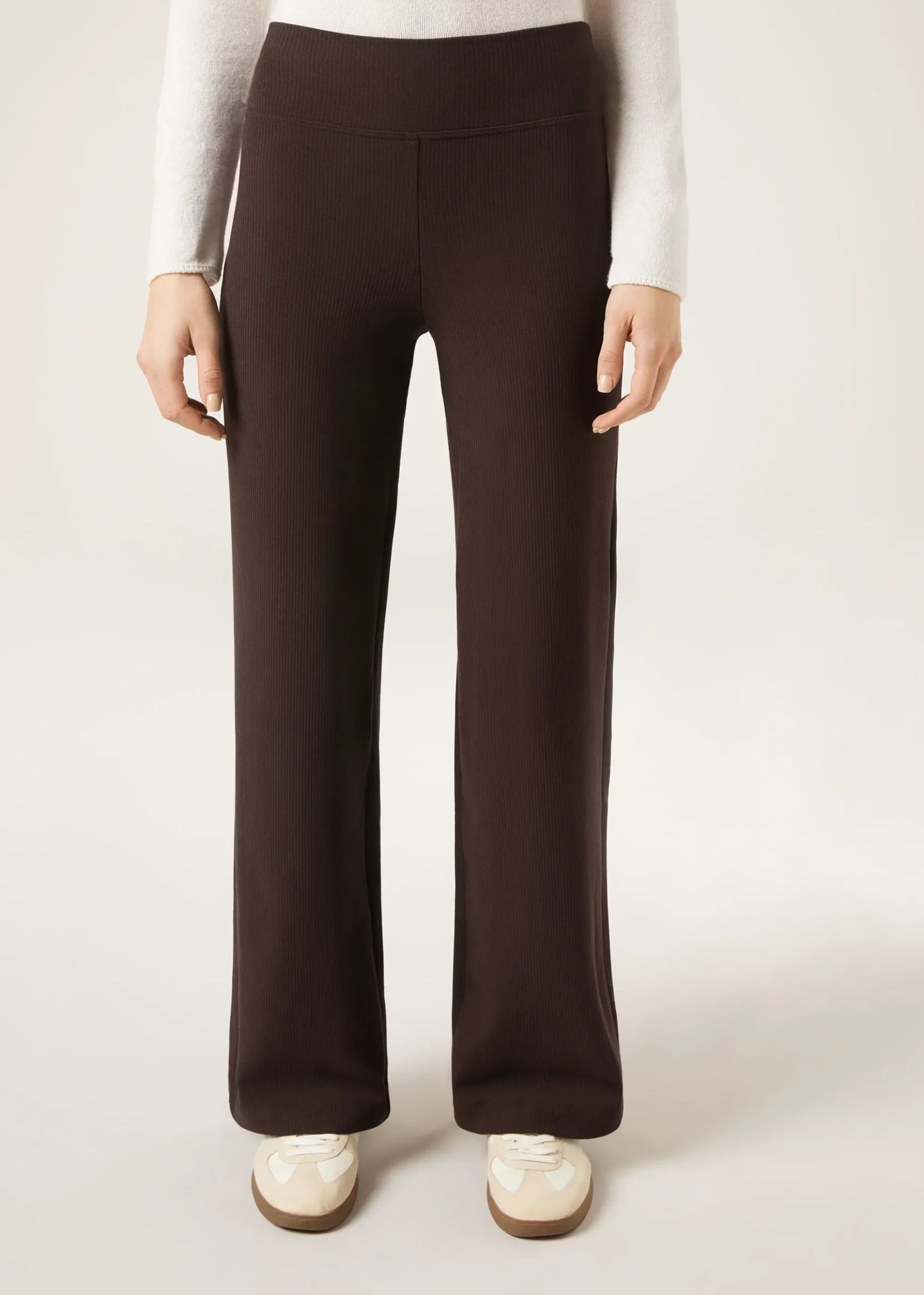 Pantalon Palazzo avec Cachemire