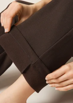 Pantalon Palazzo avec Cachemire